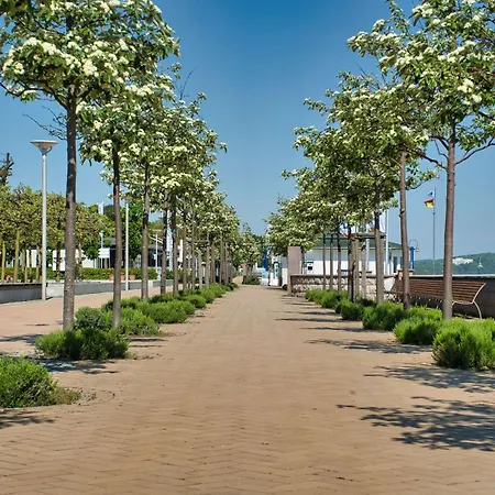 Terrasse, Gratis Nutzung Vom Ahoi Erlebnisbad Und Sauna Insellin - Karola 06 Apartment Goehren (Ruegen)